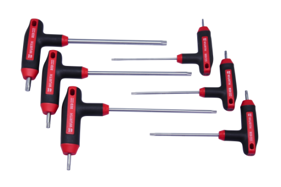 תמונה של ערכת 6 ידיות T טורקס TX10-TX40 RED STRIPE