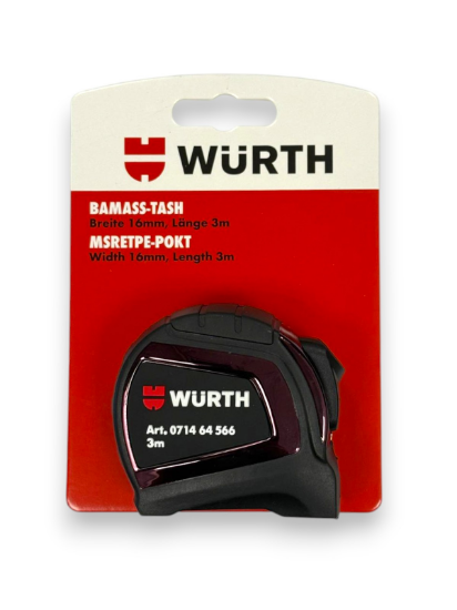 תמונה של סרט מדידה מקצועי מוגן 3 מטר' רוחב 16 מ"מ